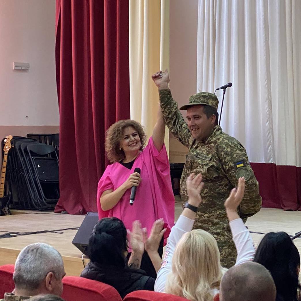 8785Академічний ансамбль пісні і танцю Національної гвардії України виступив із концертом в АКіМ