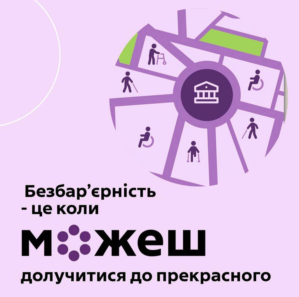 13031МКСК і платформа ЛУН працюють над створенням інтерактивної «Мапи доступності»