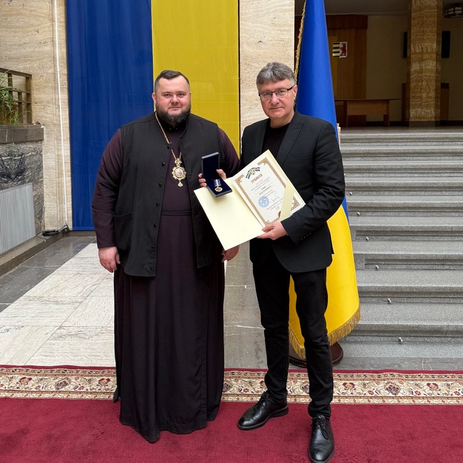 16632Директора департаменту культури Євгена Тищука нагороджено медаллю святого Архістратига Михаїла