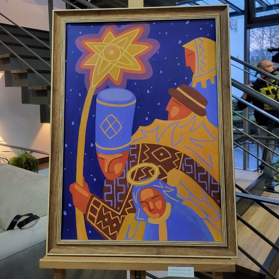 17671У приміщенні Генконсульства Угорщини в м.Ужгород відкрито виставку «Різдвяні ритми»