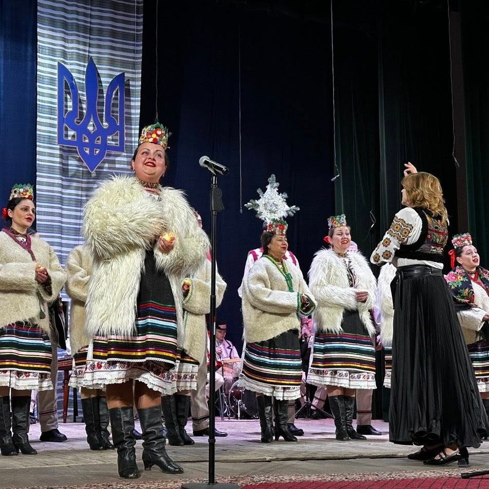 18654Закарпатський народний хор у День Соборності України виступив із концертом у Стрию