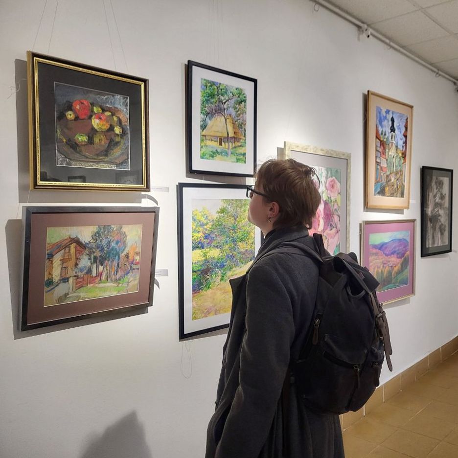 19236В Ужгороді відкрили обласну виставку «Графічне Закарпаття 2026»