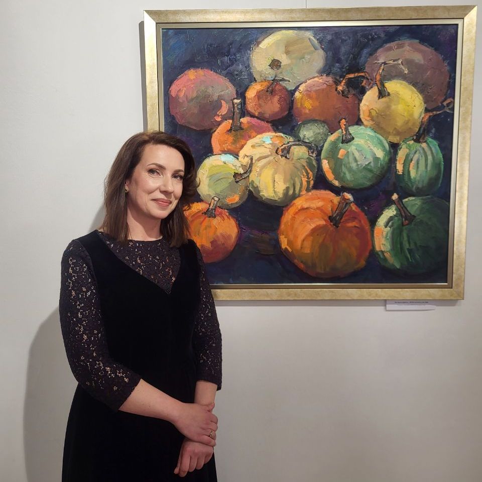 22152В Ужгородському замку розгорнуто виставку робіт Ольги Кашшай «Діалог з душею»